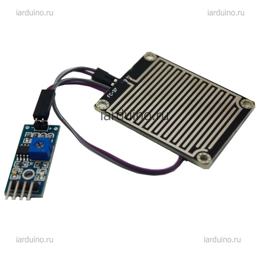 Купить Датчик (пара,воды,дождя,капель) Arduino/ESP/Raspberry Pi (Доставка  РФ,СНГ)