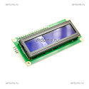 Фотография Символьный дисплей голубая подсветка LCD1602 IIC/I2C