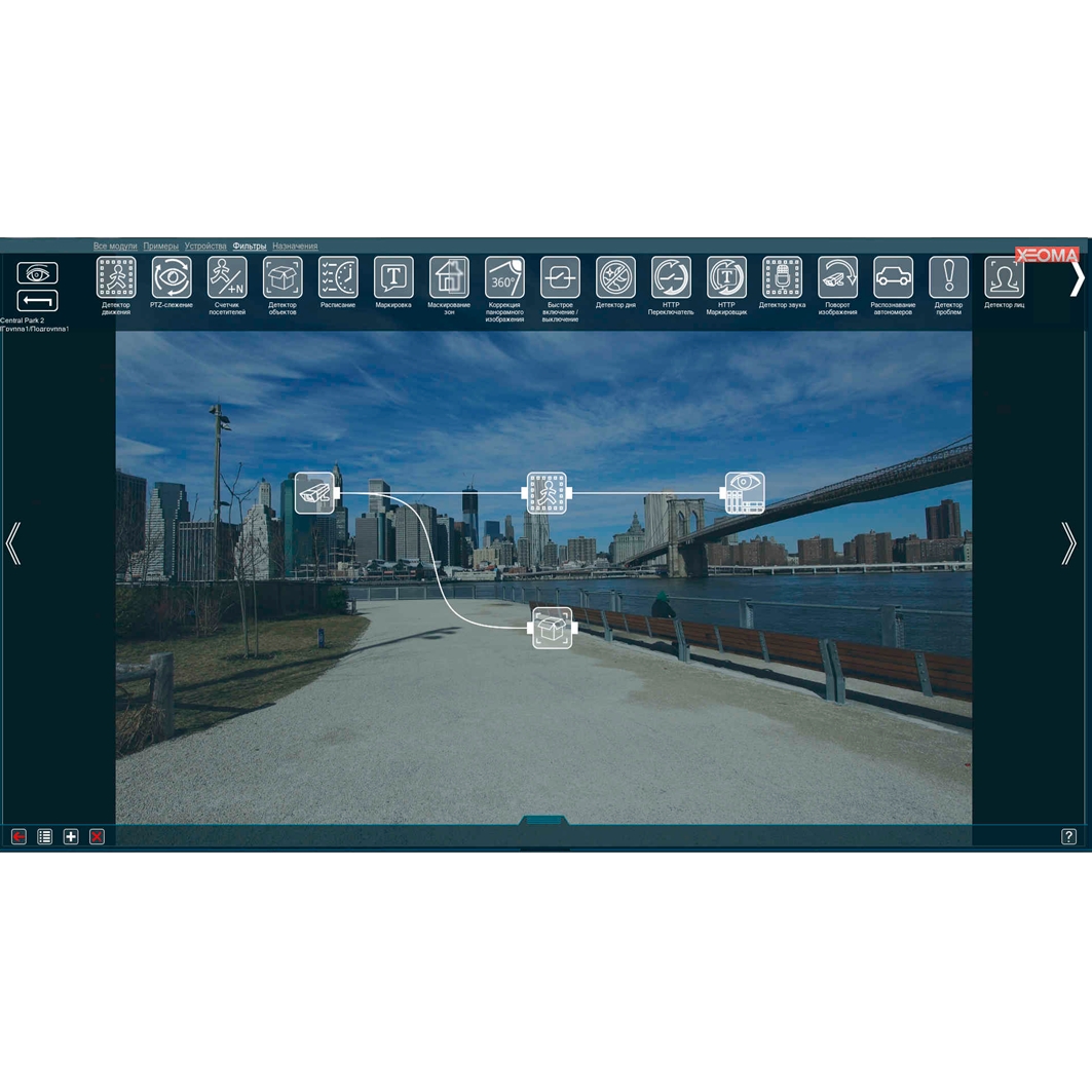  Комплект для видео наблюдения Xeoma (на базе Raspberry Pi) для Arduino ардуино