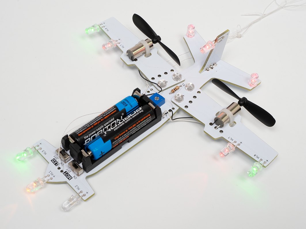  Набор для пайки — Технолеталка «Самолет» для Arduino ардуино
