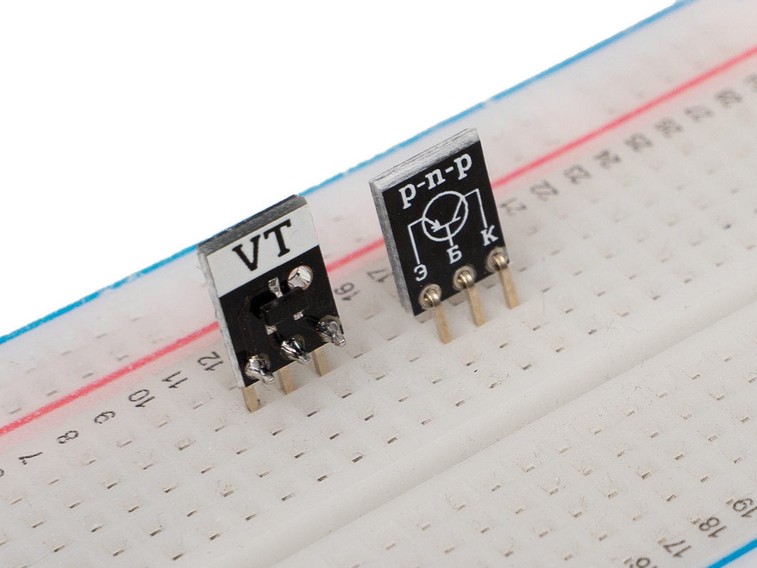  Биполярный транзистор p-n-p, для макетирования , 10 штук для Arduino ардуино