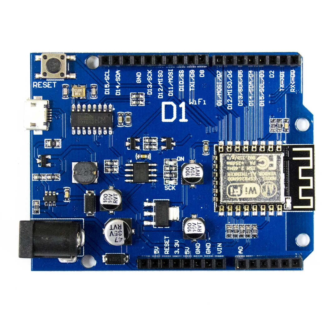  Контроллер с Wi-Fi WeMos D1 на ESP8266 для Arduino ардуино