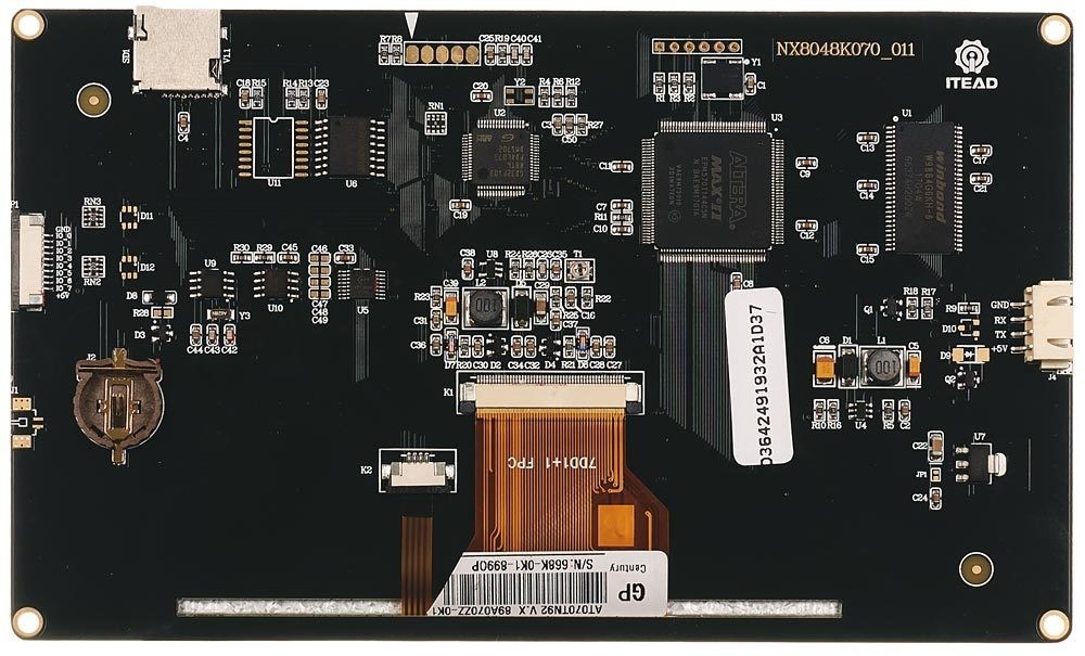  Цветной сенсорный дисплей Nextion Enhanced 7” / 800×480 для Arduino ардуино