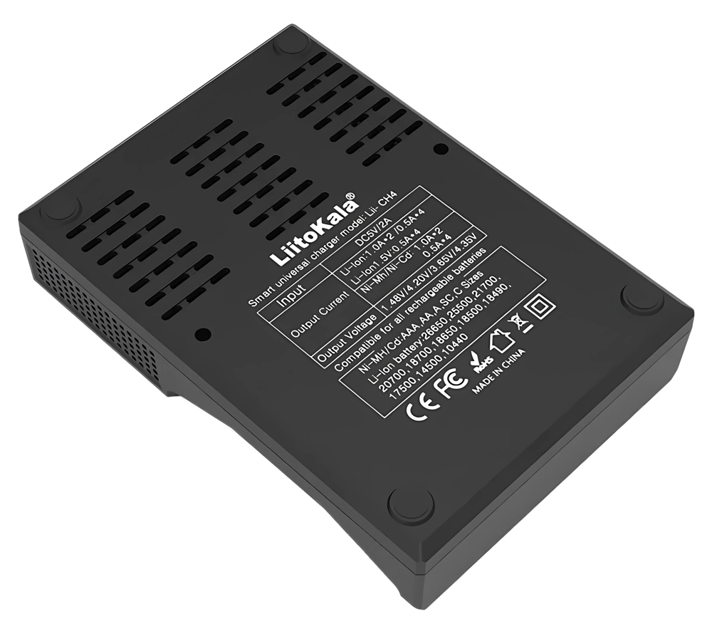 Battery Charger LiItoKala Lii CH4 Info 4 Battery Charger LiItoKala Lii CH4 Info 4