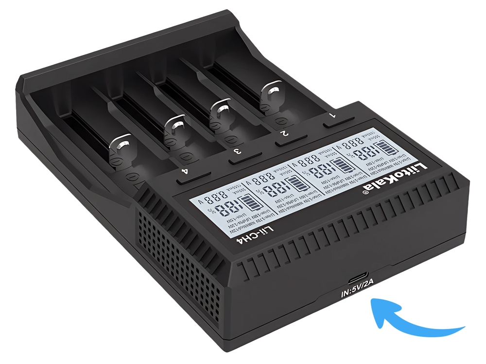 Battery Charger LiItoKala Lii CH4 Info 5 Battery Charger LiItoKala Lii CH4 Info 5