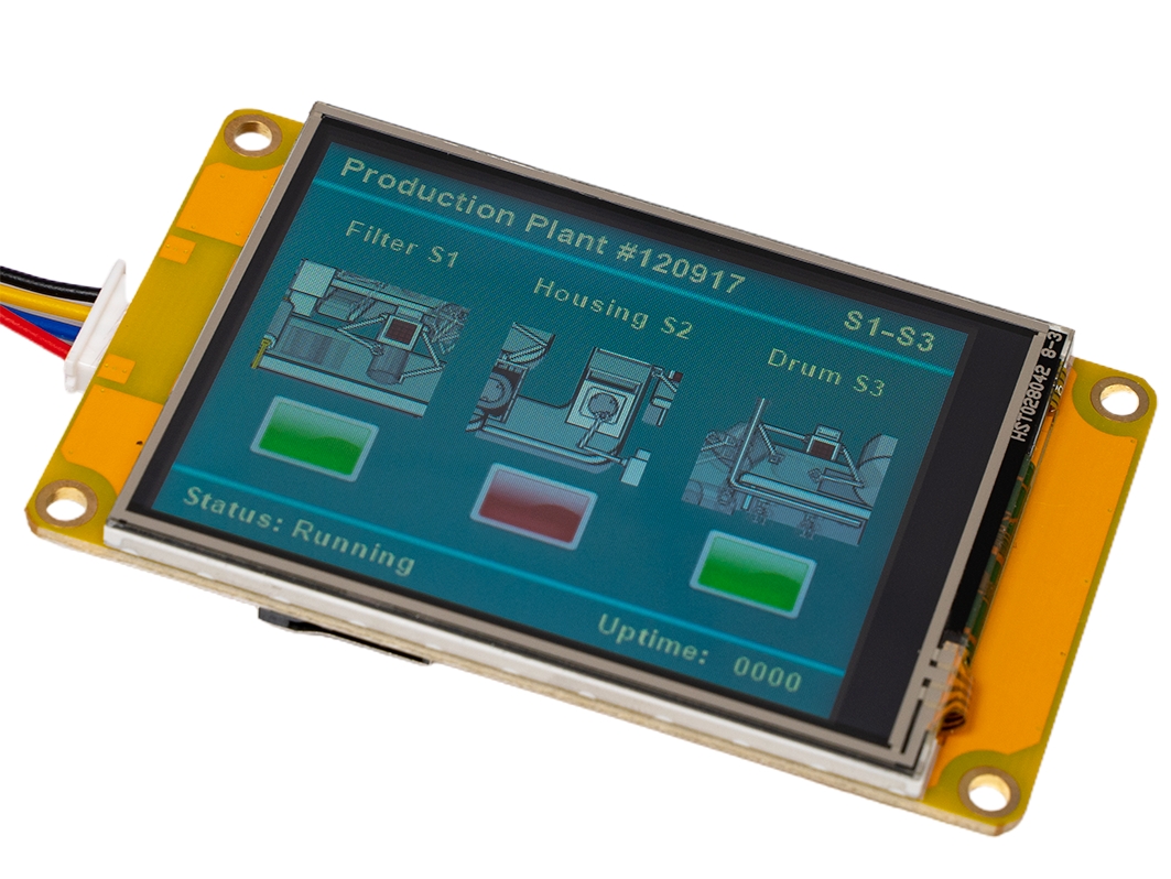  Цветной сенсорный дисплей Nextion Discovery 2,8” / 320×240 для Arduino ардуино