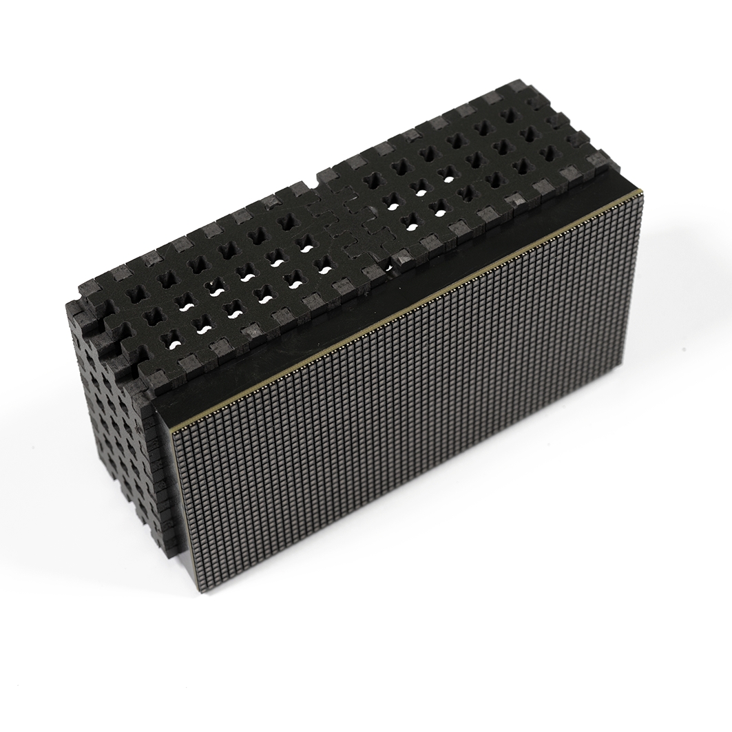  Крепление для RGB матрицы 64x32, P2.5 (конструктор ПВХ) для Arduino ардуино
