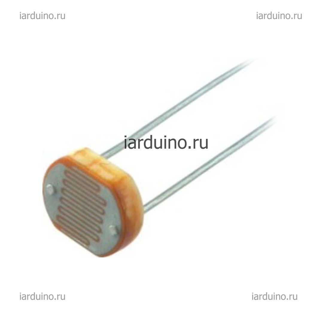  Фоторезистор MLG5516B (датчик освещенности) для Arduino ардуино