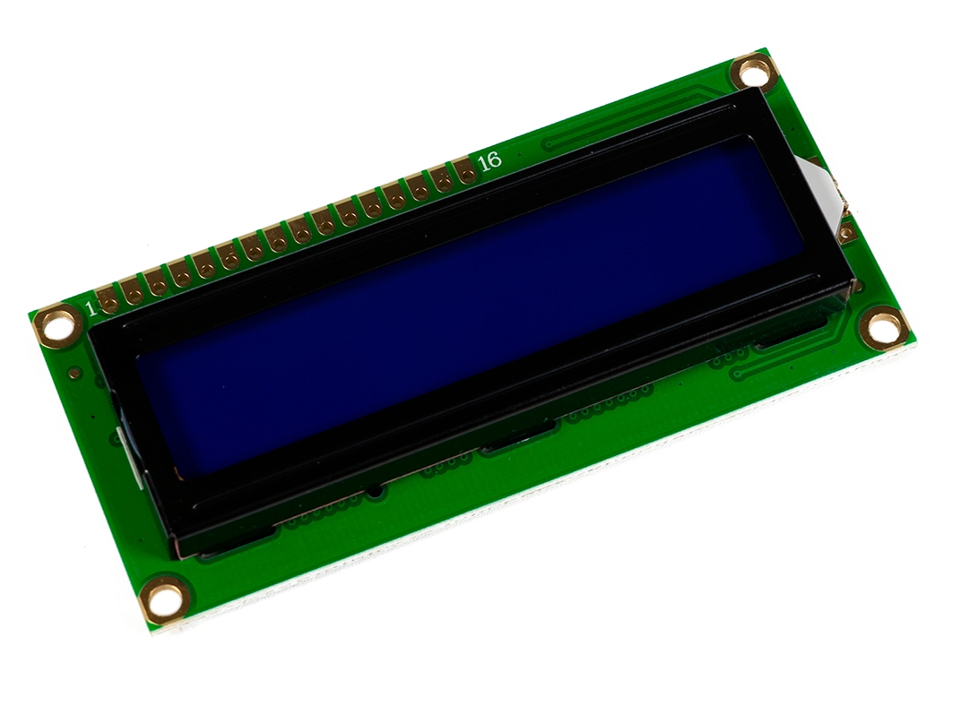  Символьный дисплей LCD1601 (Синяя подсветка) для Arduino ардуино