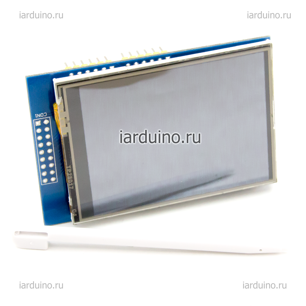  Цветной графический дисплей 2.8 TFT 320x240 UNO, Сенсорный для Arduino ардуино