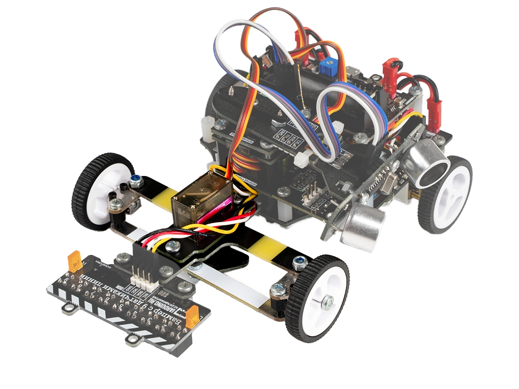  Поворотные колёса Roborace (Штатная колея) для Arduino ардуино