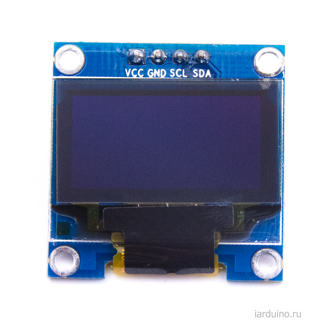  Экран 0.96 128X64 OLED I2C для Arduino ардуино