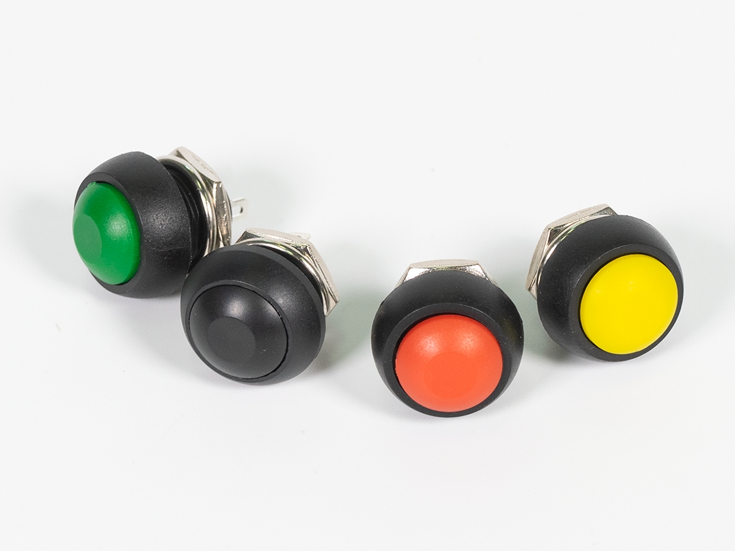  Корпусная кнопка, зеленая для Arduino ардуино