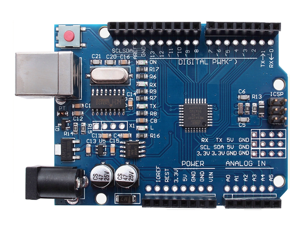  Arduino Uno R3 (USB CH340) для Arduino ардуино