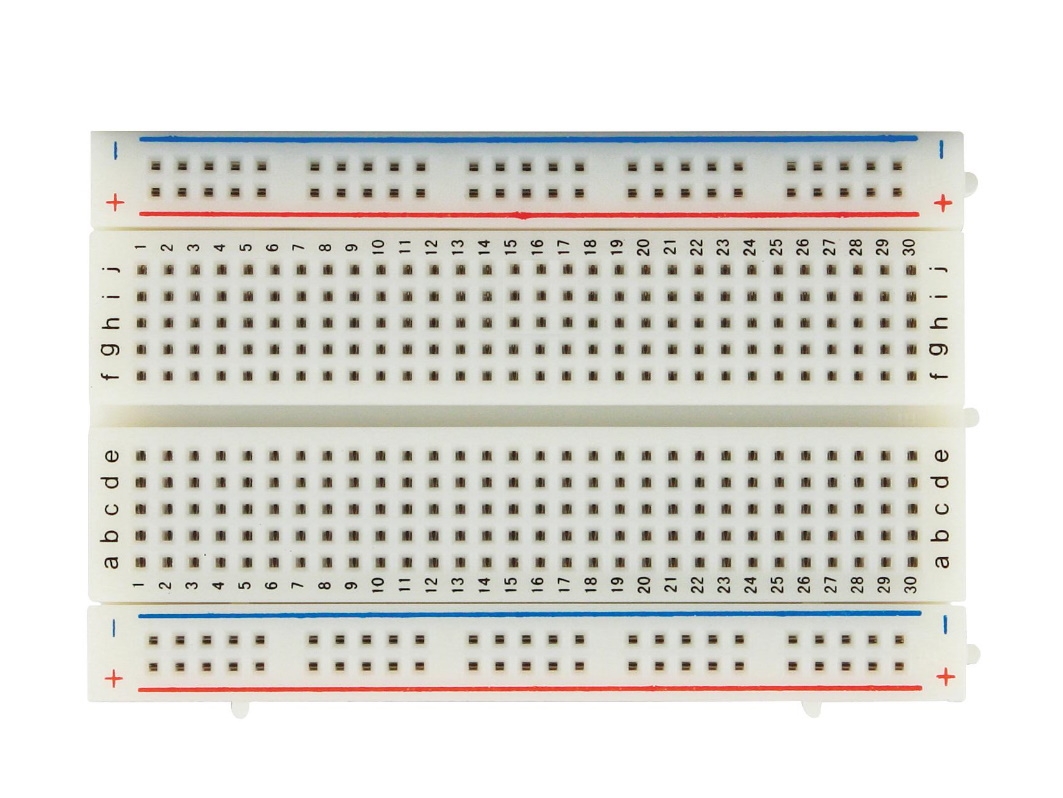  Breadboard Half (400 точек), макетная плата без пайки для Arduino ардуино