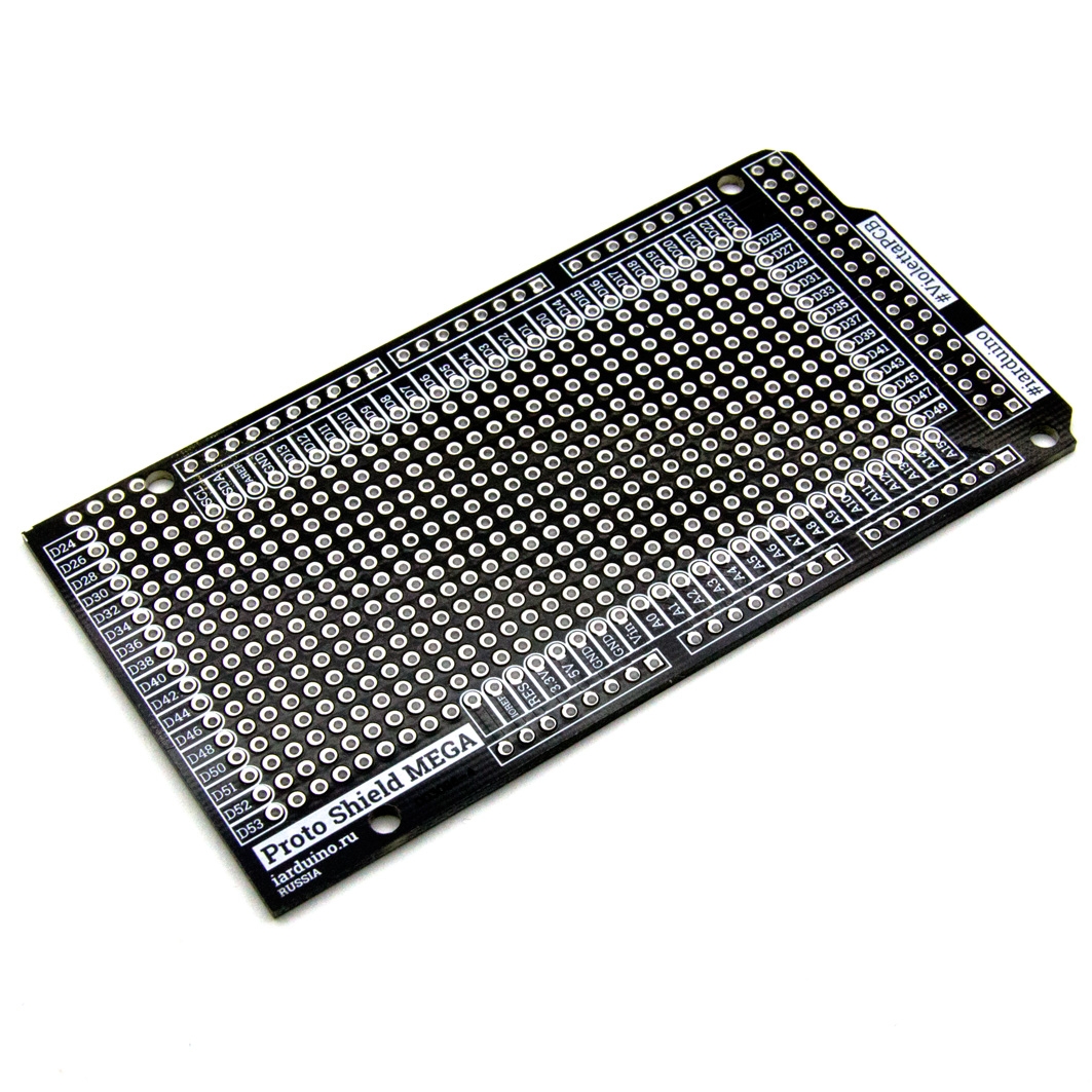  Макетная плата (Proto Shield) MEGA для Arduino ардуино