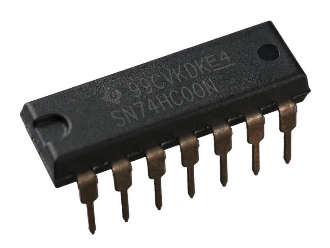  Микросхема логики 74HC00 / 4×2-NAND для Arduino ардуино