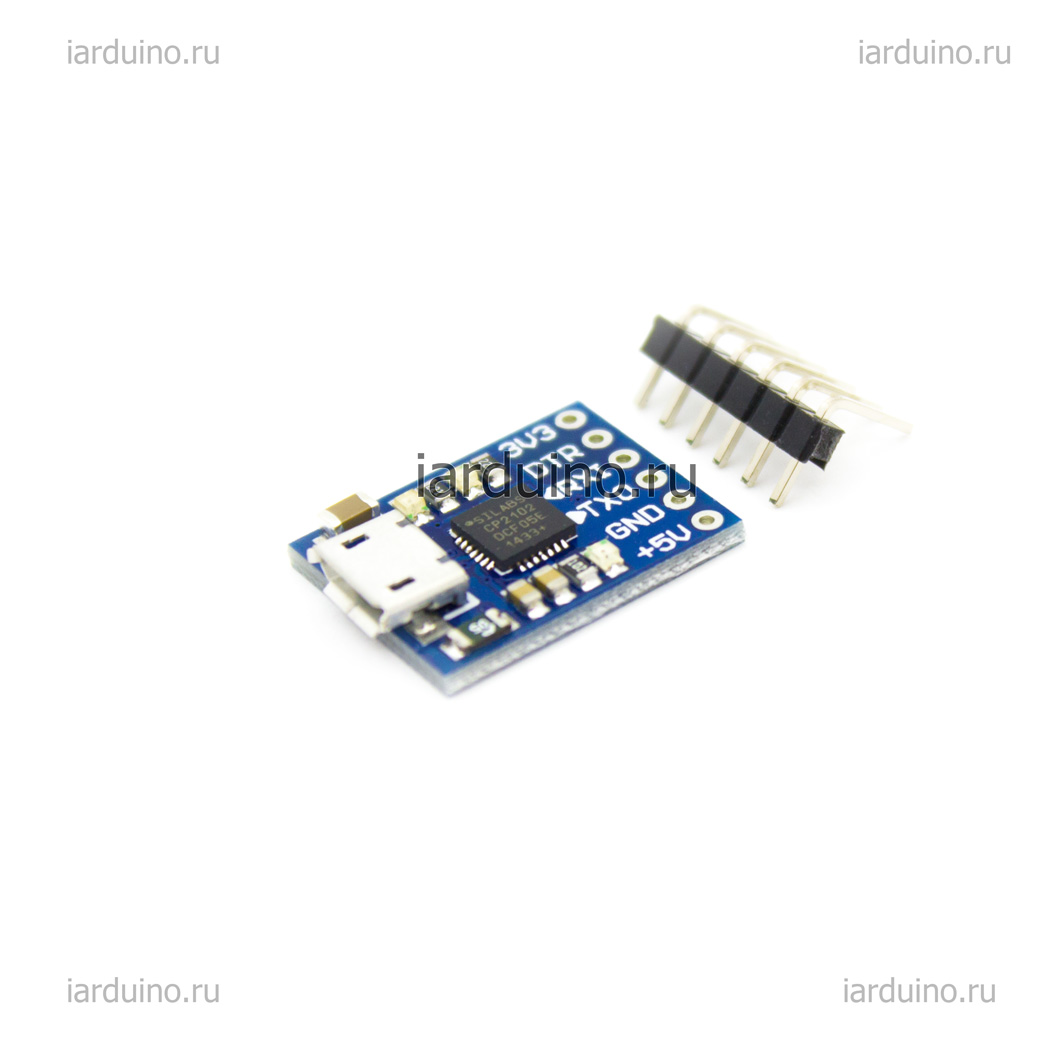  MicroUSB Программатор UART CP2102  для Arduino ардуино