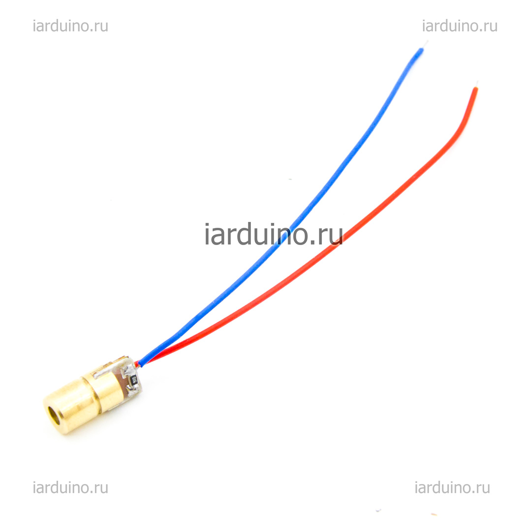  Лазер красный (точка) для Arduino ардуино