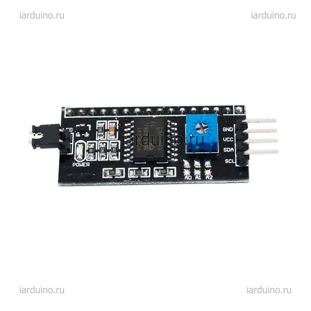  1602 LCD конвертор в  IIC/I2C для Arduino ардуино