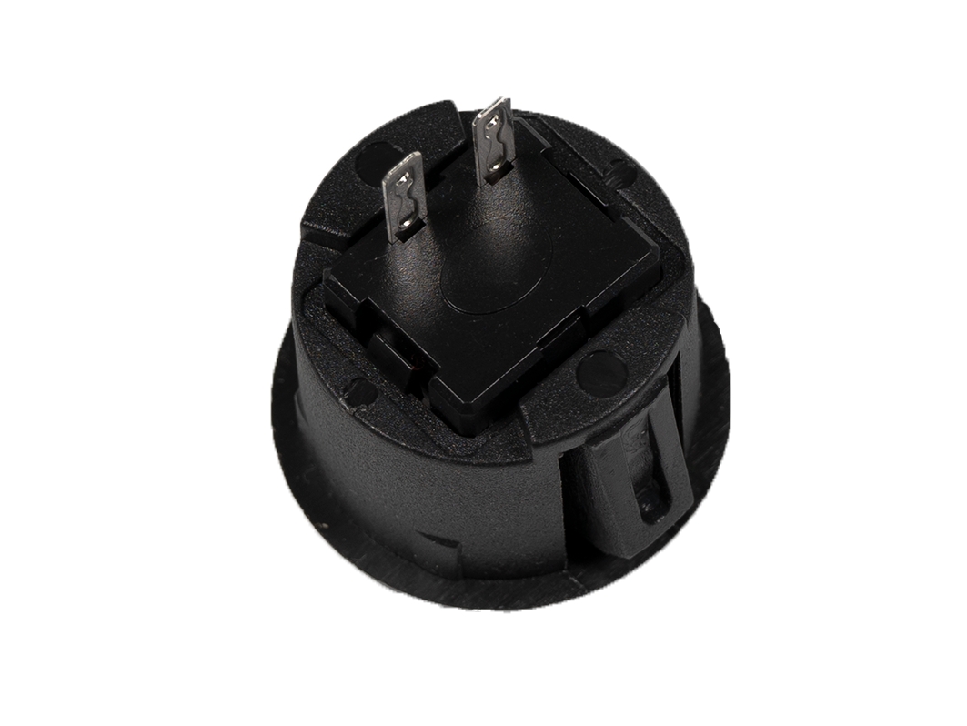  Кнопка аркадная 24мм, черная для Arduino ардуино