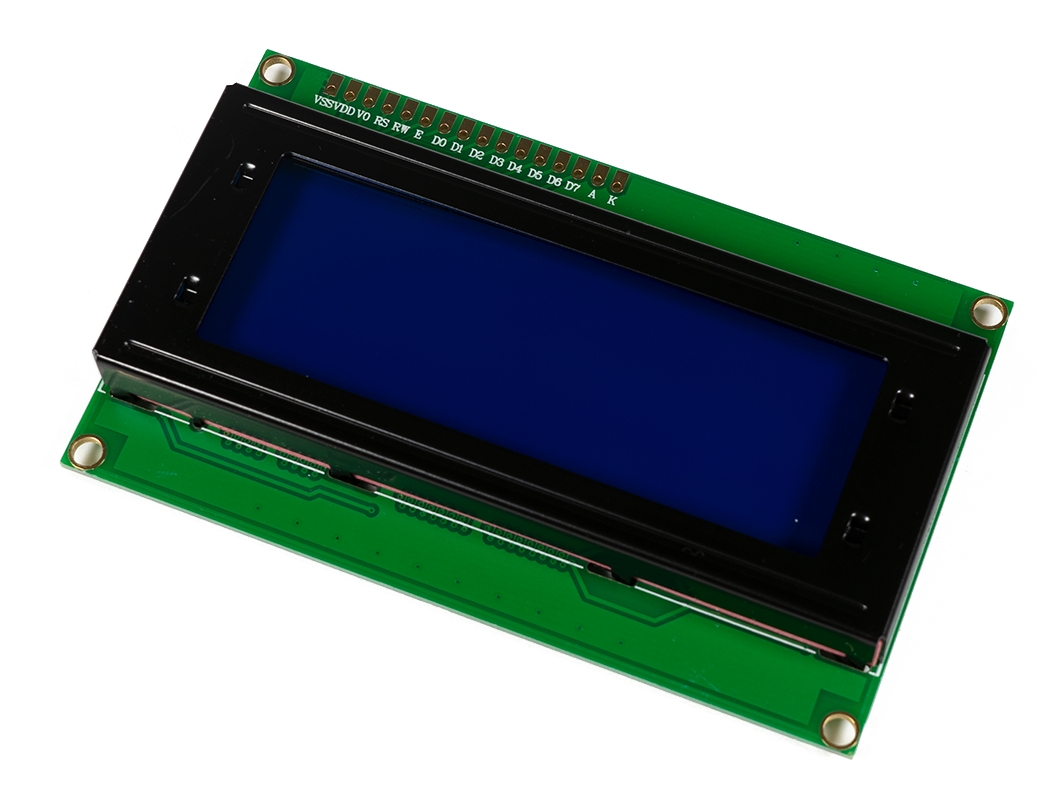  LCD2004 Символьный дисплей голубая подсветка 20x4  для Arduino ардуино