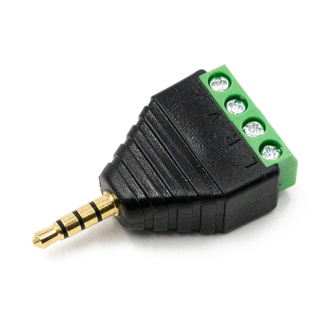  Аудио штекер 3,5 мм с клеммником для Arduino ардуино