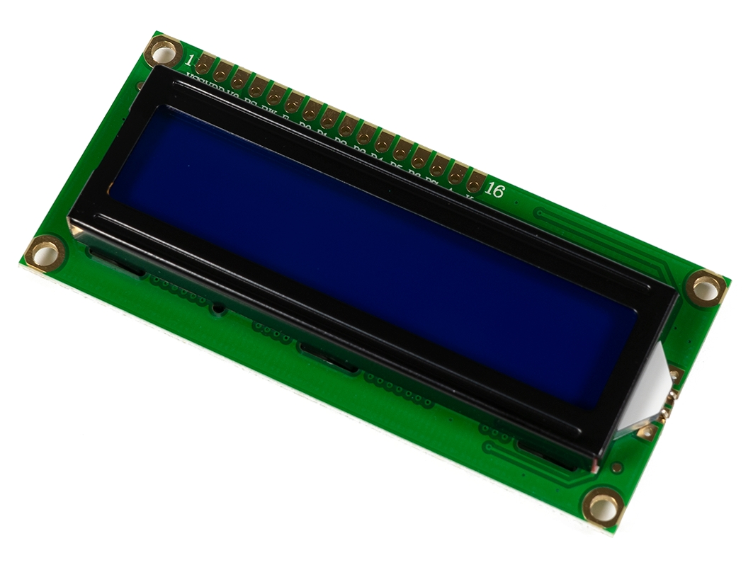  LCD1602 Символьный дисплей 16x2, синяя подсветка для Arduino ардуино