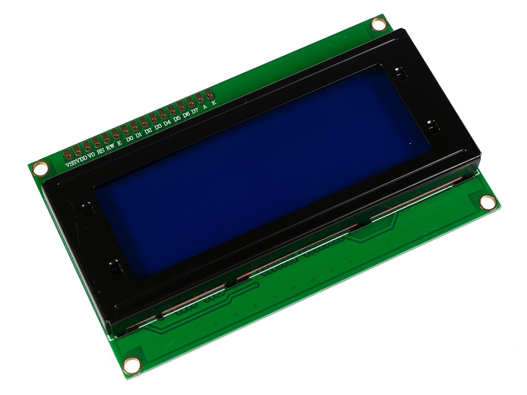  Символьный дисплей LCD2004 (Синяя подсветка) для Arduino ардуино