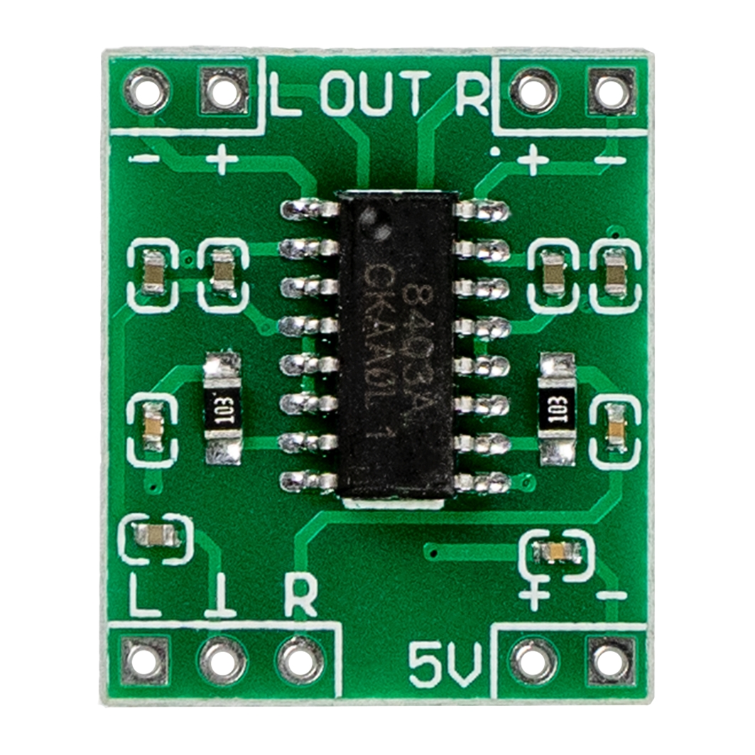  Мини аудио усилитель 2*3 Вт класса D PAM8403  для Arduino ардуино