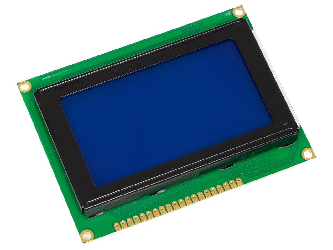  LCD 128x64 графический LCM12864J (KS0108), синяя подсветка для Arduino ардуино
