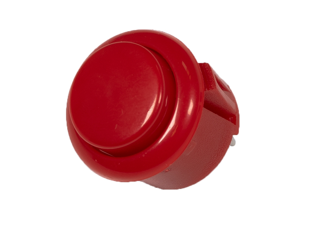  Кнопка аркадная 24мм, красная для Arduino ардуино