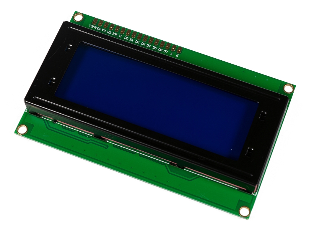  Символьный дисплей LCD2004 (Синяя подсветка) для Arduino ардуино