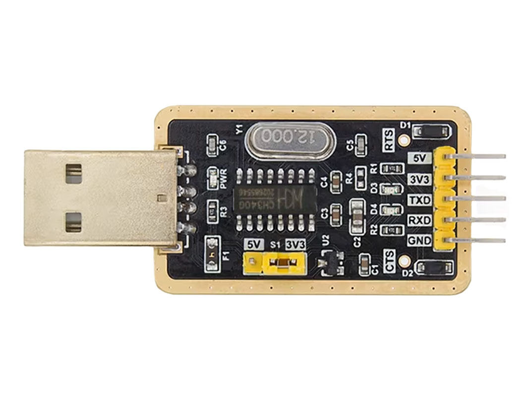  Преобразователь интерфейсов USB-UART (CH340 / USB Type-A) для Arduino ардуино