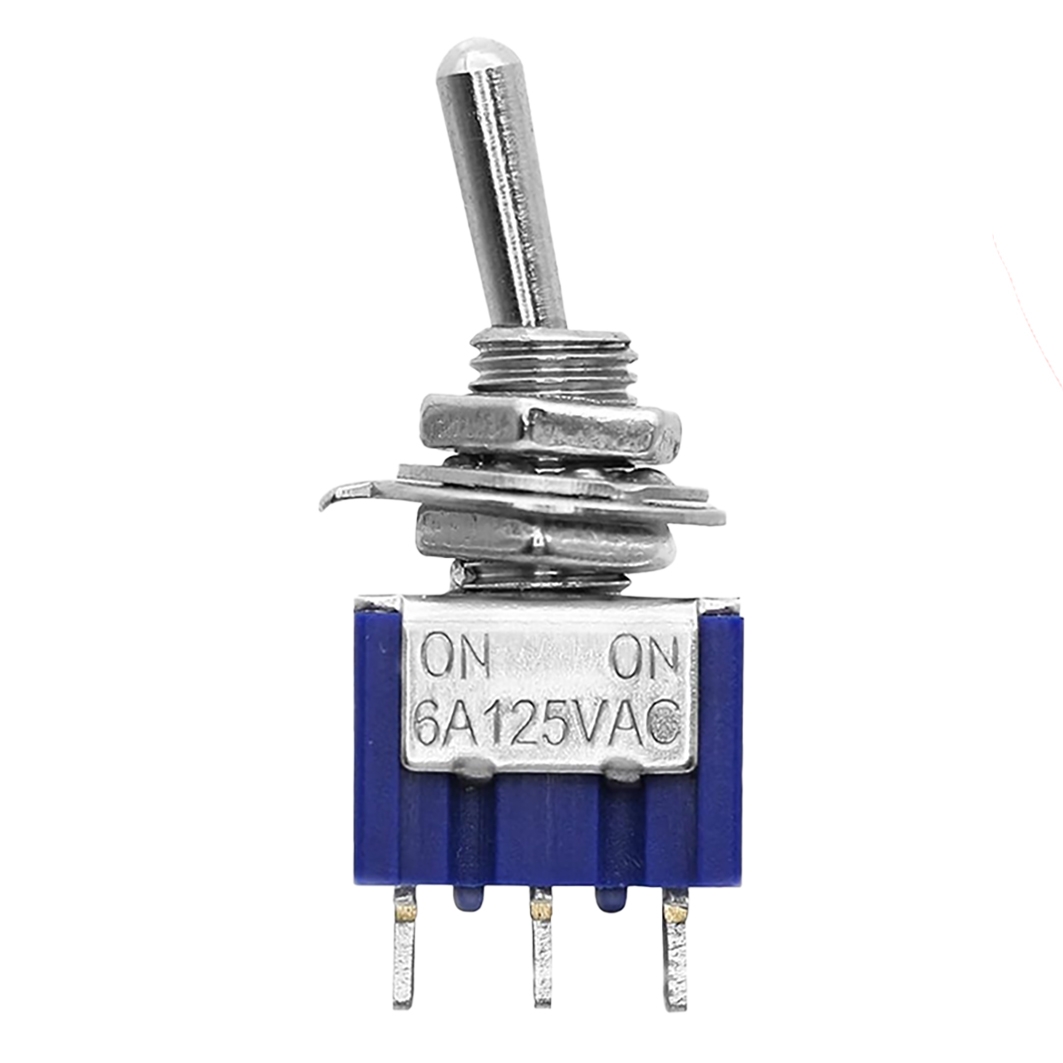  Переключатель перекидной MTS-102 (3 pin / SPST / ON-OFF-ON) для Arduino ардуино