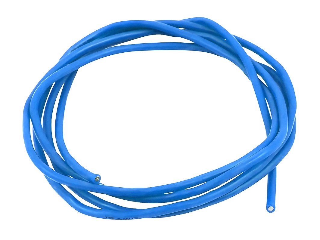  Силиконовый провод 20AWG (1 м / Синий) для Arduino ардуино