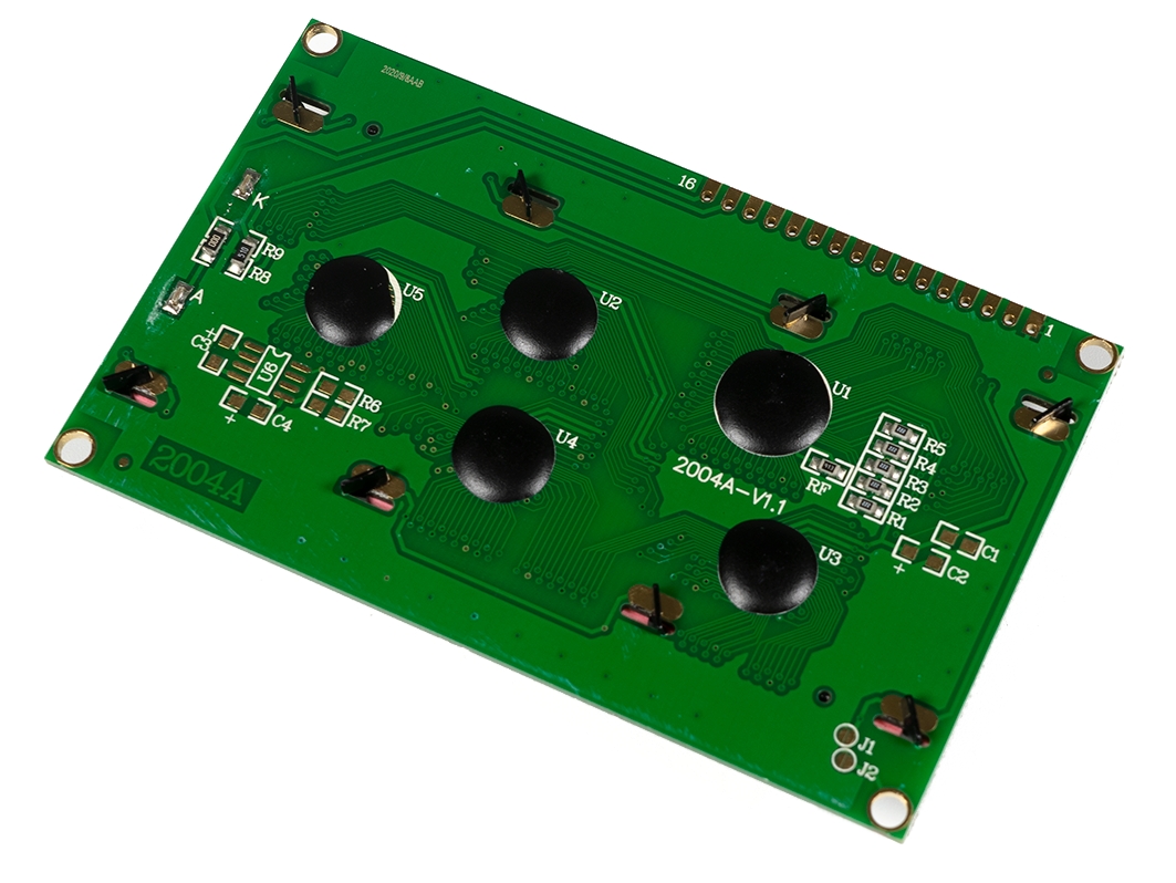  LCD2004 Символьный дисплей 20x4, зеленая подсветка для Arduino ардуино