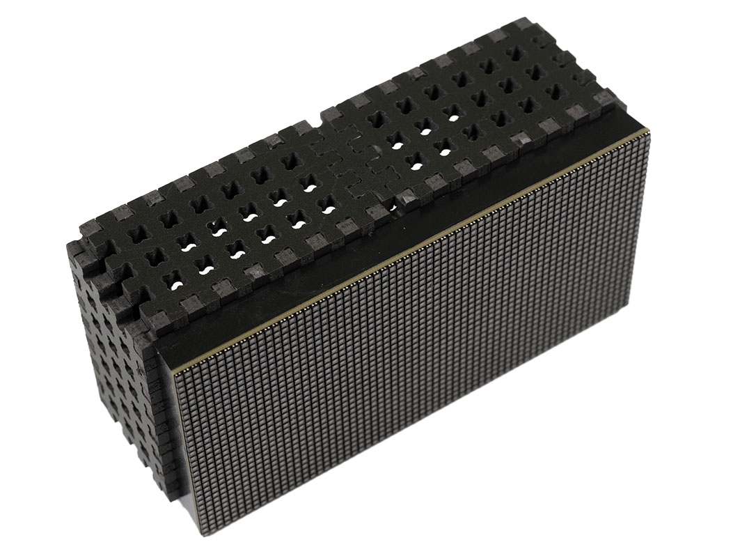  Конструктор ПВХ Чёрный «Крепления RGB матрицы P2.5 64×32» для Arduino ардуино