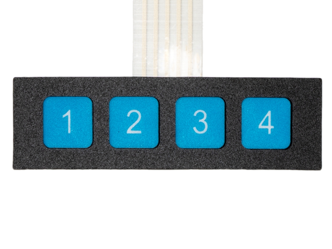  Эластичная клавиатура 4 кнопки для Arduino ардуино