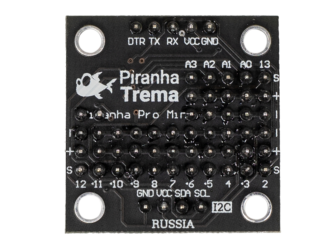  Piranha Trema (C колодками) для Arduino ардуино