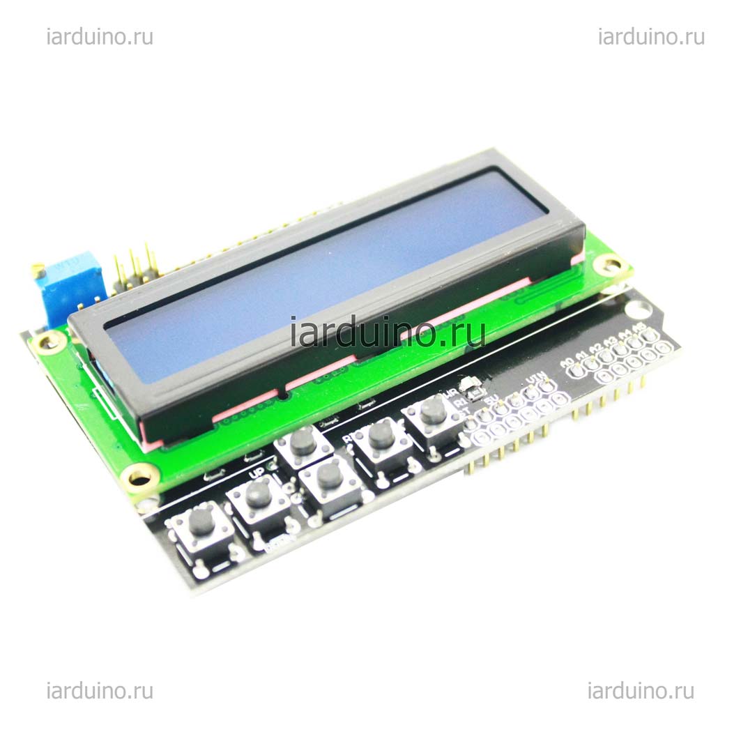  LCD Keypad Shield для Arduino ардуино