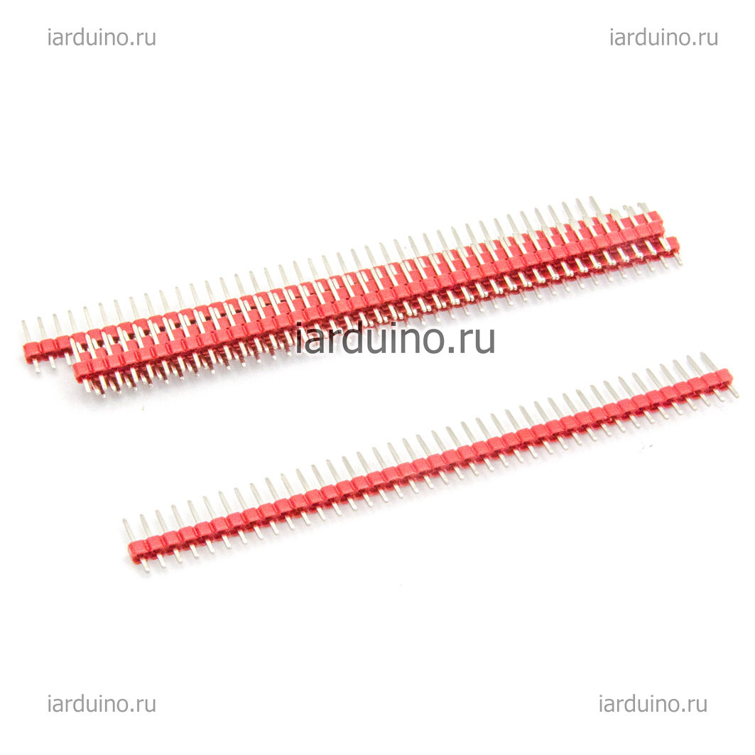  Красный штыревой соединитель 40pin, 5 Шт. для Arduino ардуино
