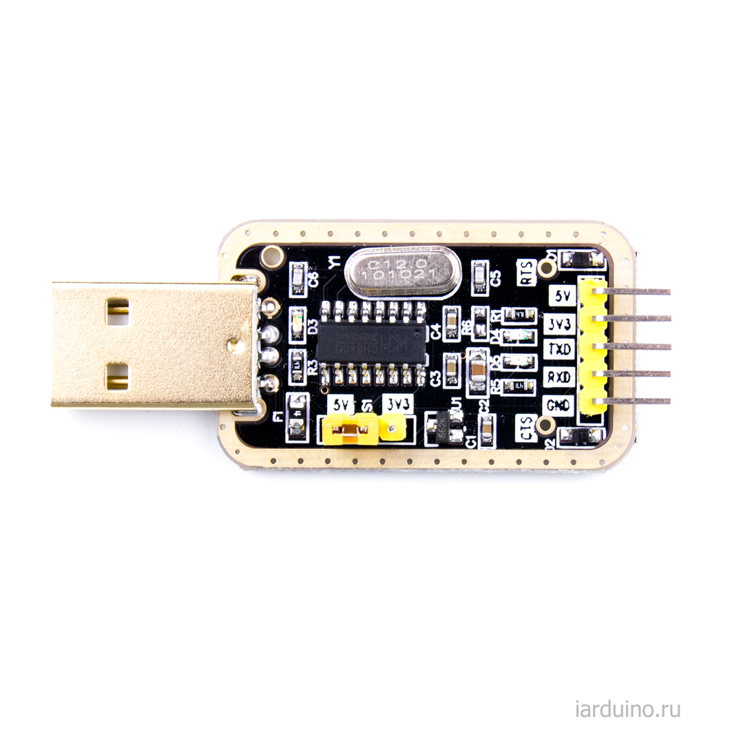  Адаптер UART USB-TTL CH340 для Arduino ардуино