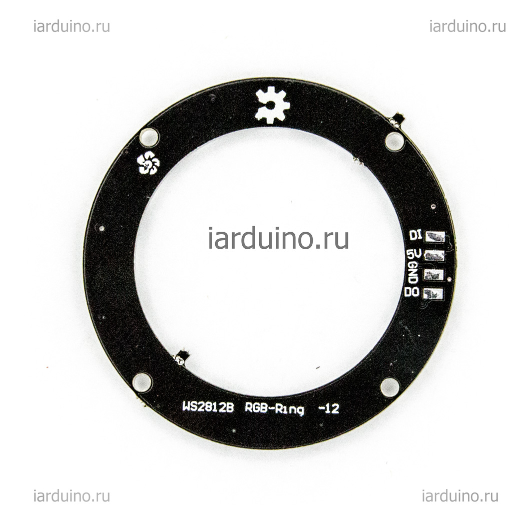  NeoPixel Кольцо 12, WS2812B для Arduino ардуино
