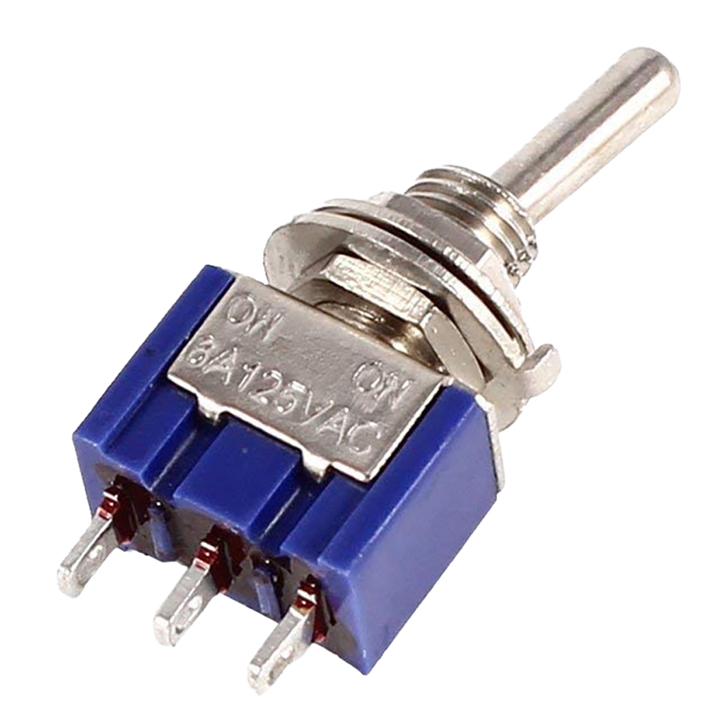  Переключатель перекидной MTS-102 (3 pin / SPST / ON-OFF-ON) для Arduino ардуино