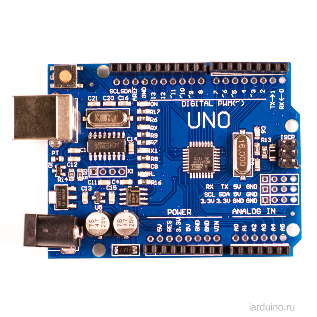  DCcduino UNO R3 на CH340G  для Arduino ардуино