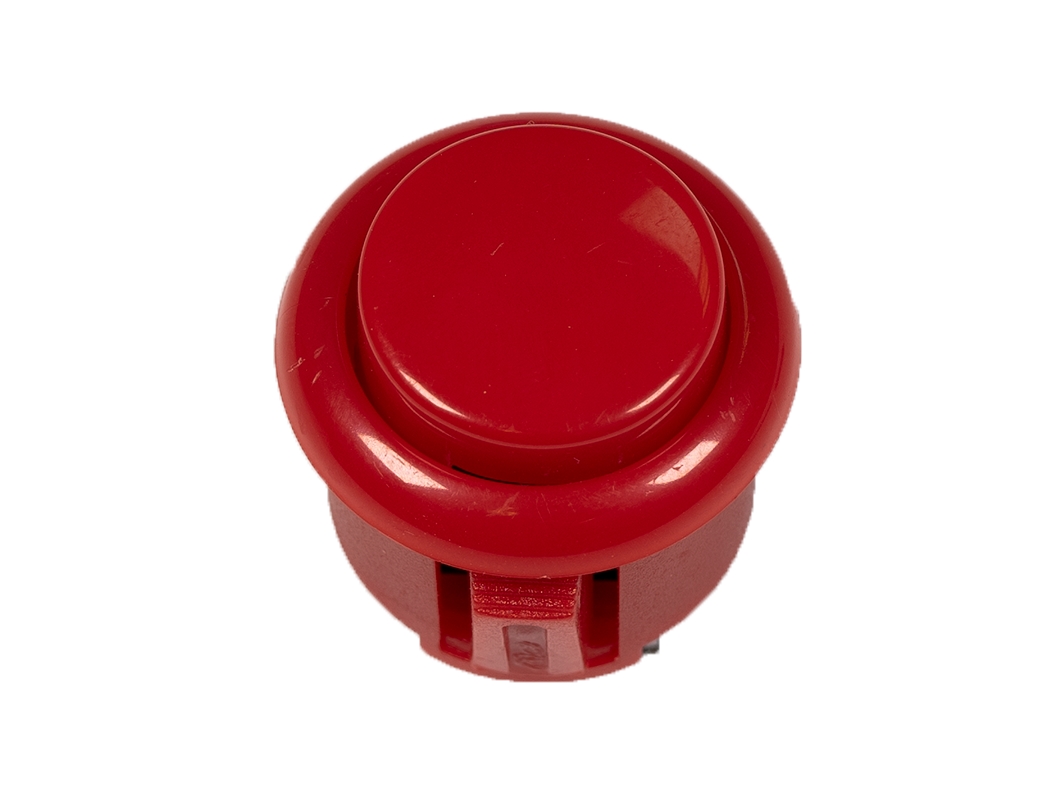  Кнопка аркадная 24мм, красная для Arduino ардуино