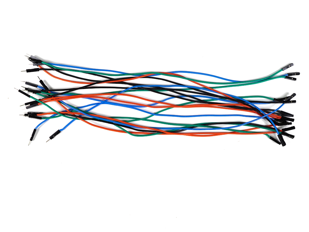 Купить Набор проводов ПАПА-МАМА 20 штук, 30 см, 20AWG Arduino/ESP ...