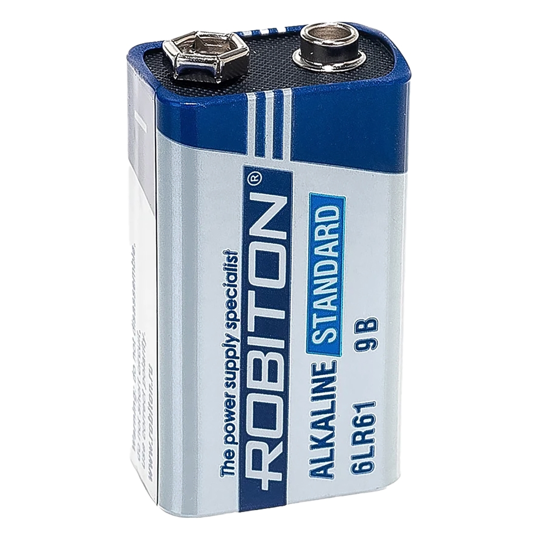  Батарейка Robiton Крона (9 В) для Arduino ардуино
