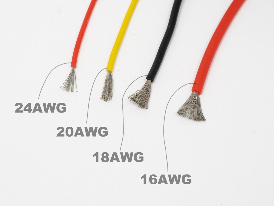  Мягкий силиконовый провод 24AWG, черный, 1 метр для Arduino ардуино